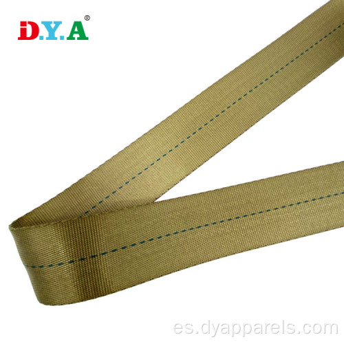 Corizas de nylon de oliva de 43 mm para el cinturón de seguridad del automóvil